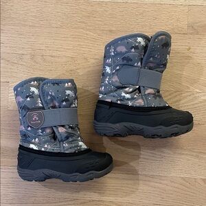 Kamik Kids fur-lined Snow Boots